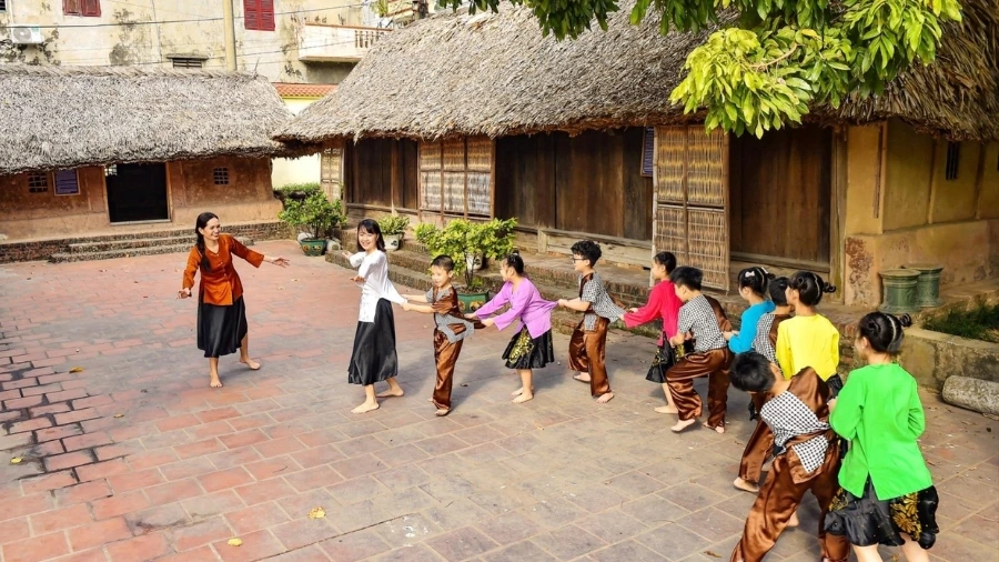Lời bài đồng dao rồng rắn lên mây